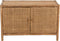 J-Line Ozara Rotan kast - 2 deuren - hout - naturel - woonaccessoires