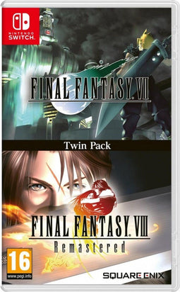 Square Enix Final Fantasy VII & VIII - Nintendo Switch - 3x speed mode en battle assist opties (1 pack)