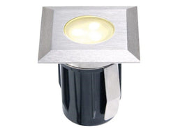 Garden Lights Atria - Waterdichte LED Grondspot - 12V Plug en Play - Metallic Staalgrijs
