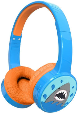 Denver BTH-107BU - Draadloze Kinder Koptelefoon - Bluetooth 5.3 - Blauw Oranje