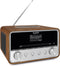 Technisat DIGITRADIO 586 - DAB+/FM/Internetradio met CD-speler en Bluetooth - Walnoot/zilver
