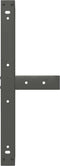 vidaXL - Salontafelpoten - 2 - st - T-vormig - 70x25x(30-31) - cm - staal - antraciet