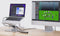 Conceptronic DONN27G - Laptop Standaard - 7-in-1 USB 3.2 Gen 1 Docking Station 360° draaibaar - Zilver