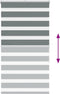 vidaXL - Zebra - rolgordijn - 80x150 - cm - stofbreedte - 75,9 - cm - donkergrijs
