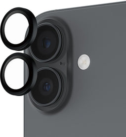 PanzerGlass - Hoops® Black - Camera Lens Protector - iPhone 17 | iPhone 16 | 16 Plus