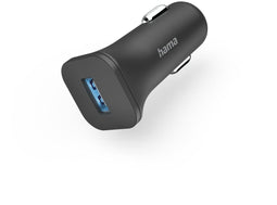 Hama 00201634 - Oplaadadapter voor sigarettenaansteker - Veilig opladen met intelligente chipset - Zwart