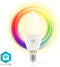 Nedis SmartLife Multicolour Lamp - Wi-Fi - E14 - 350 lm - 4.5 W - RGB / Warm Wit - 2700 K - Android / IOS - Kaars - 1 Stuks