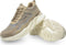 Shraks Moda Veiligheidsschoenen - Werkschoenen Unisex - Stalen neus - Ademend en licht - Khaki - Maat 47