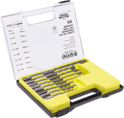 Benson 8-delige SDS Plus boorset - Voor beton en steen - Inclusief koffer - Diverse maten