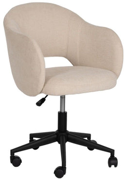 Design Bureaustoel - Crème - In hoogte verstelbaar - Volwassenen - Comfortabele zitpositie