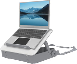 Fellowes Breyta - Laptopstandaard en Draagtas - 5 Hoogtestanden - Wit