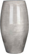 Mica Decorations - lester vaas rond licht grijs - maat in cm: h70 x d39cm