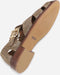 BRONX Next Wagon - Sandalen met hak - Blokhak 3 cm - Goud