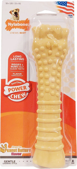 Nylabone Dura Chew Voor Harde Bijters Pindakaassmaak VANAF 23 KG