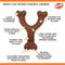 Nylabone extreme chew wishbone bison - Default Title