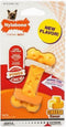 Nylabone Extreme kauwbot met kaassmaak - Voor de Krachtigste Kauwers - Vulbaar met Smeersels zoals Pindakaas -X-Small