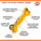 Nylabone Extreme kauwbot textuur met rund- en kaassmaak