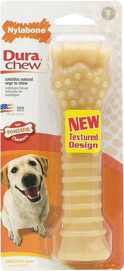 Nylabone Harde Bijters Kluif - Hondenspeelgoed - Natural - Voor Honden tot 30 kg