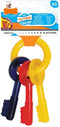 Nylabone Kauwbot - Puppy Kauwspeelgoed - Sleutels met Baconsmaak - X-Small