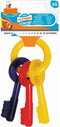 Nylabone Puppy Teething Key Flexible Geel&Blauw&Rood - Hondenspeelgoed - Small Tot 11kg