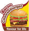 Nylabone Strong kauwbot met bacon cheeseburgersmaak - Voor Sterke Kauwers - Small - Geschikt voor kleine hondjes tot 11 kg - Small