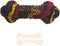 Nylabone Strong kauwbot met bacon cheeseburgersmaak - Voor Sterke Kauwers - Small - Geschikt voor kleine hondjes tot 11 kg - Small