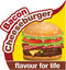 Nylabone Strong kauwbot met bacon- en cheeseburgersmaak - Voor Sterke Kauwers - Small of Medium - Medium
