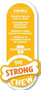 Nylabone Strong kauwbot met jus- en rundersmaak - Voor Sterke Kauwers - Medium - Medium