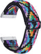 Nylon Bandje Geschikt Voor Fitbit Versa 3, Sense - Azteca