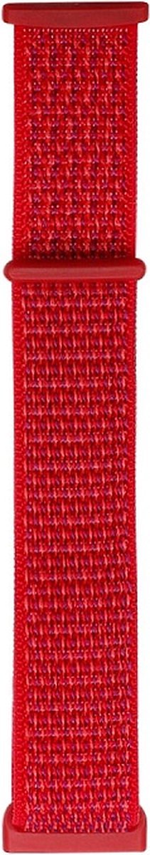 Nylon Bandje Geschikt Voor Fitbit Versa 3, Sense - Rood