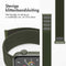 Nylon⁺ bandje voor de Apple Watch Series 1-9 / SE / Ultra (2) - 42/44/45/49 mm - Army Green
