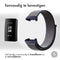 Nylon bandje voor de Fitbit Charge 3 / 4 - Donkerblauw