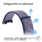 Nylon bandje voor de Fitbit Charge 3 / 4 - Donkerblauw