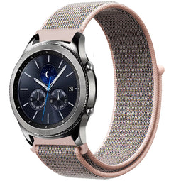Nylon bandje voor de Samsung Galaxy Watch 46mm / Gear S3 Frontier / S3 / Watch 3 45mm