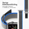 Nylon Trail bandje voor de Apple Watch Series 1-9 / SE - 38/40/41 mm - Blue Grey