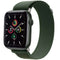 Nylon Trail bandje voor de Apple Watch Series 1-9 / SE / Ultra (2) - 42/44/45/49 mm - Legergroen
