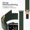 Nylon Trail bandje voor de Apple Watch Series 1-9 / SE / Ultra (2) - 42/44/45/49 mm - Legergroen