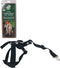 Nylon veiligheidstuig halsband max. 5 cm - buik max. 7 cm zwart 40-50 x 60-70 cm - 1 ST