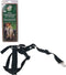 Nylon veiligheidstuig halsband max. 6 cm - buik max. 8 cm zwart 50-60 x 70-80 cm - 1 ST