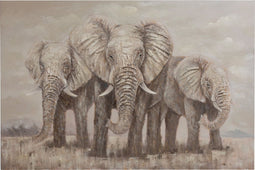 Schilderij | canvas | bruin | 150x4.8x (h)100 cm