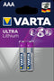 Varta AAA Micro - Lithium Batterijen - 8x krachtiger - (2 stuks)