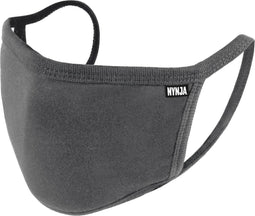 NYNJA Face Mask grey SMALL (KIDS) - Grijs - Mondmasker - Mondkapje - Kinderen - Herbruikbaar & wasbaar - 100% katoen