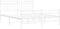 vidaXL - Bedframe - met - hoofd- - en - voeteneinde - metaal - wit - 160x200 - cm