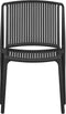 WOOOD Tuinstoel Billie - Kunststof - Zwart - 82x51x50