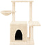 vidaXL - Kattenmeubel - met - sisal - krabpalen - 83 - cm - donkergrijs