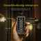 Giftmas LED Lichtgordijn Sneeuwvlokken - Kerstverlichting - 50 LED's - 6m - USB - IP44