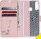 Accezz Samsung Galaxy A20s - Wallet Softcase Bookcase - 3 pashouders - Roze