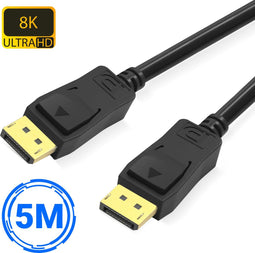 SBVR DisplayPort 1.4 - Kabel - 8K 60Hz 4K 144Hz - Zwart - 5 meter