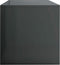 vidaXL - Tv-meubel - 80x40x40 - cm - bewerkt - hout - hoogglans - grijs