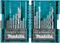 Makita B-44884 - Borenset 21-delig - 7 houtspiraalboren 7 steenspiraalboren 7 metaalspiraalboren (21 stuks)